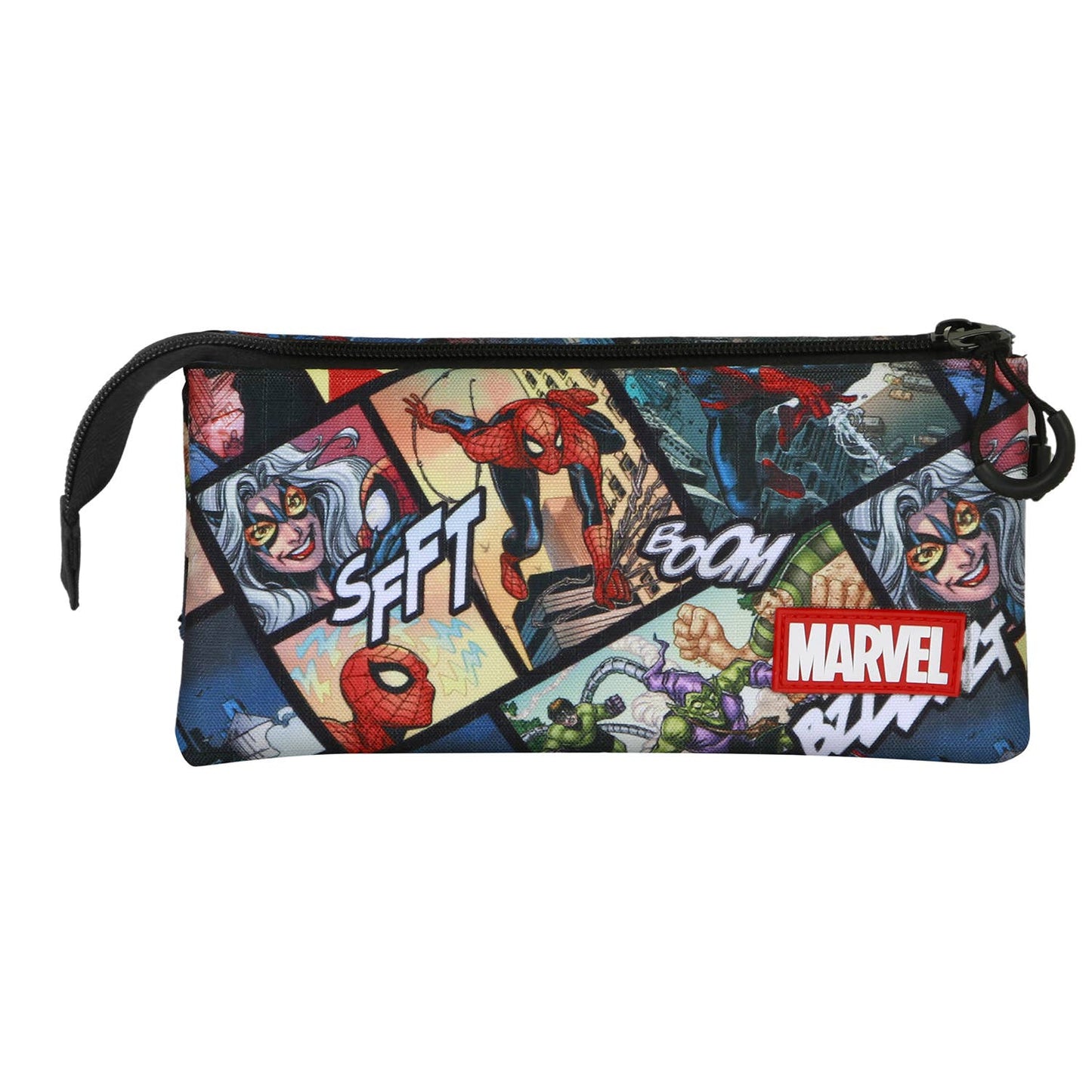 Marvel drievoudige etui - Spiderman-panelen