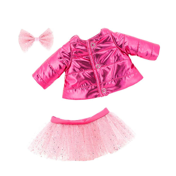 Kledingset: roze jas