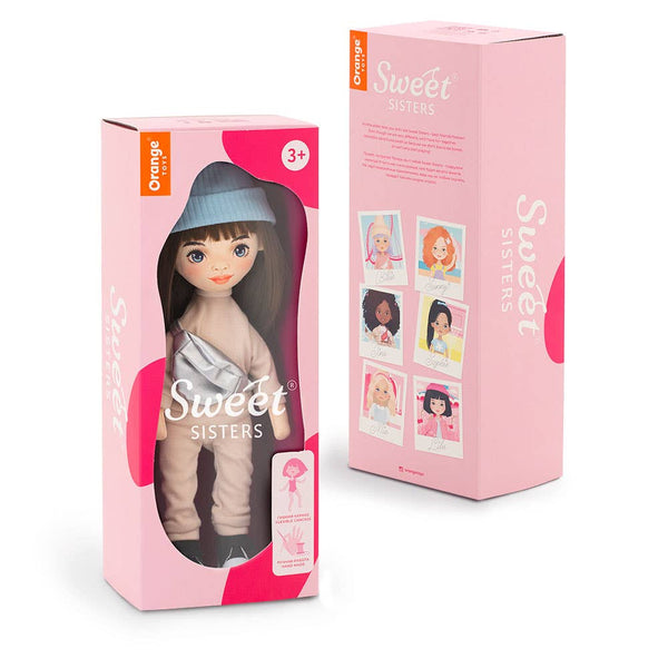 Poupée Sophie avec tenue beige - 32 cm