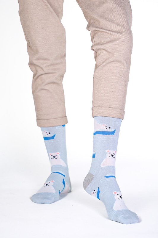 Chaussettes Ours Blancs