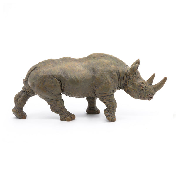 Figurine Rhinocéros noir Papo - animal sauvage