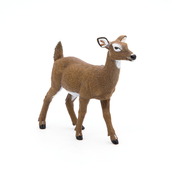 Figurine Biche de Virginie Papo - animal sauvage
