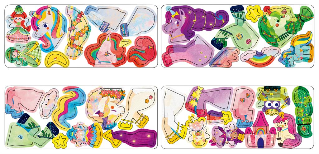 Magnetic Puzzle Box - Unicorns