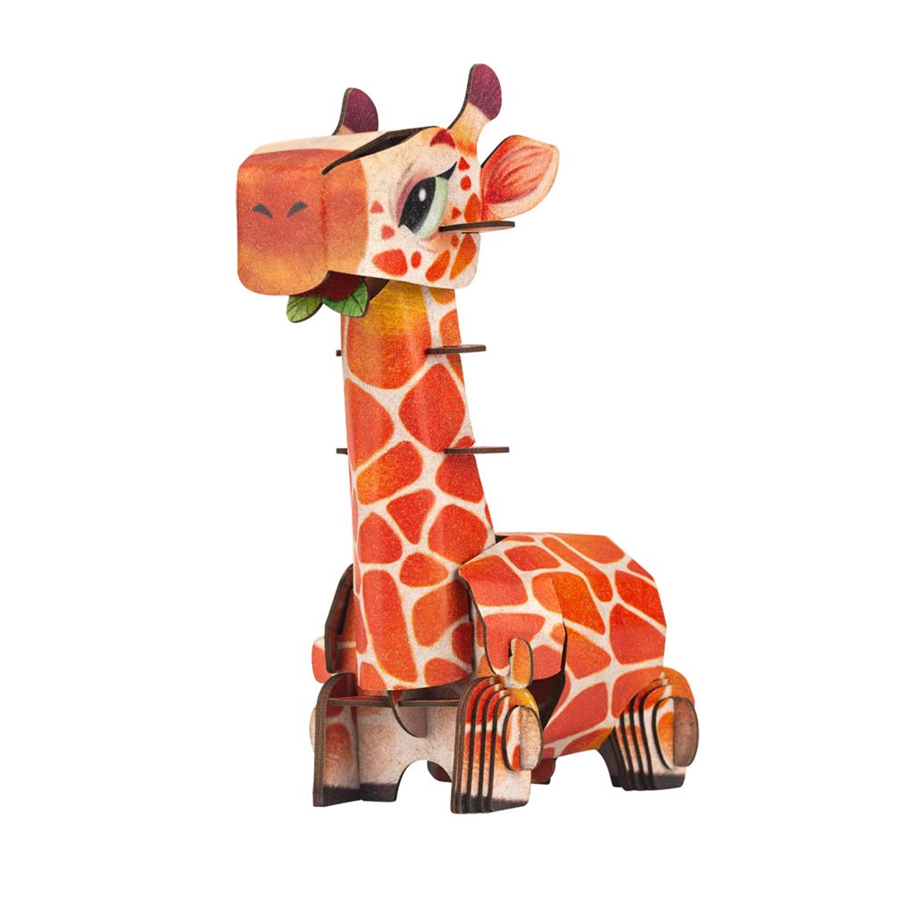 3D Puzzle Construction - Giraffe