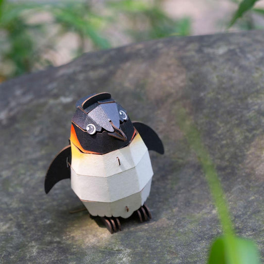 3D Construction Puzzle - Emperor Penguin