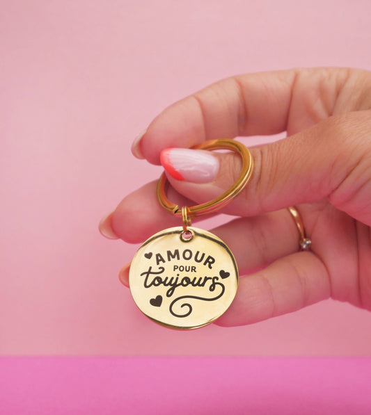 Porte-clés Amour pour Toujours