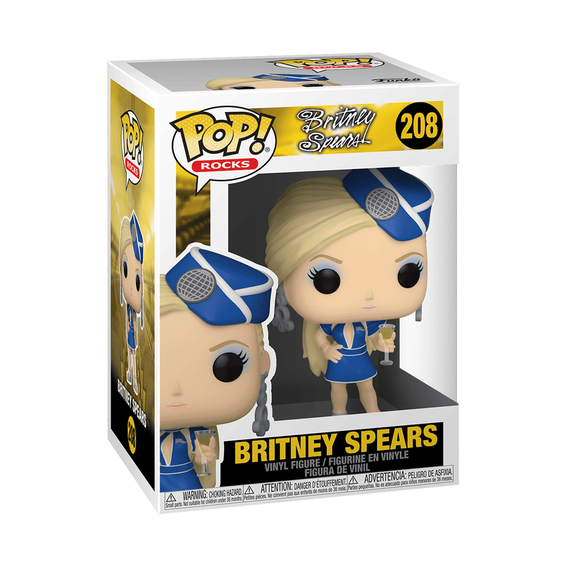 Pop! Britney Spears als stewardess