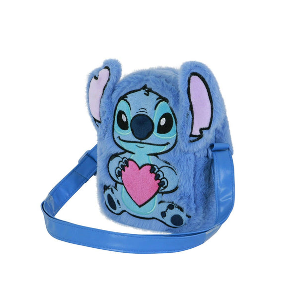 Disney Lilo & Stitch hartvormige schoudertas actieknuffel