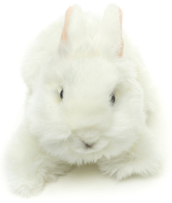 Peluche Lapin tête de lion (blanc) Uni Toys