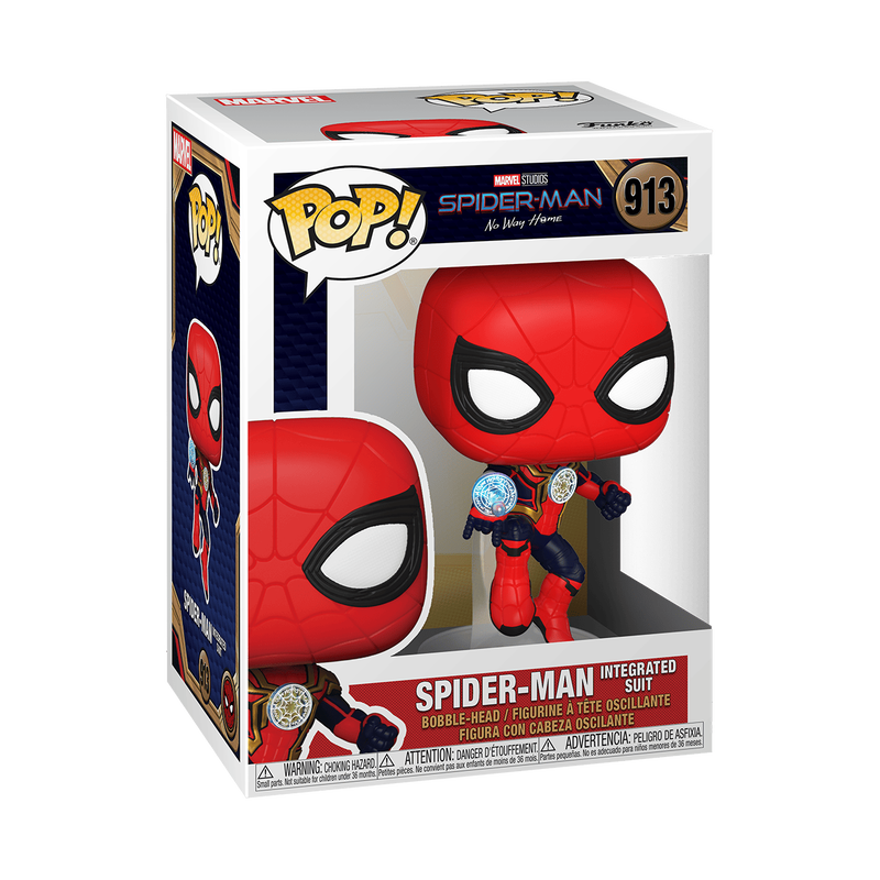 pop spider man integrated suit 913