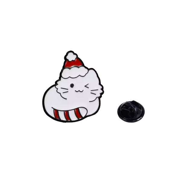 Pin's Chat de Noël