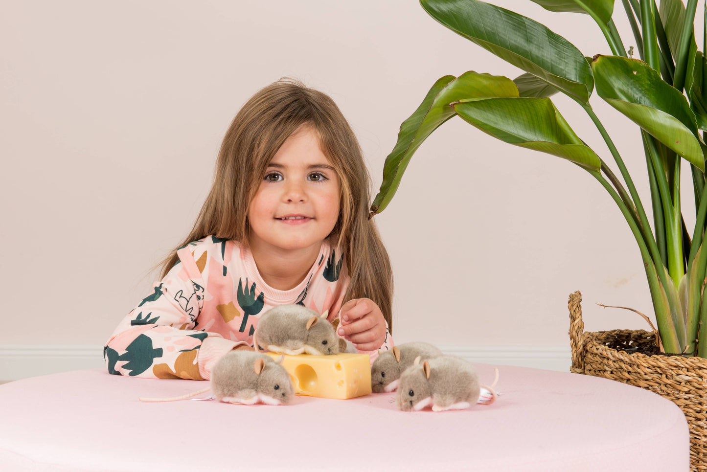 Peluche Souris grise