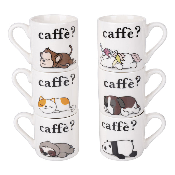 Coffee Cup 90 ml, New Bone China, Lazy