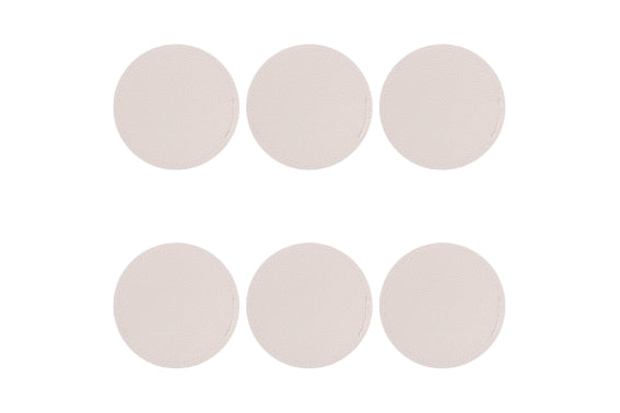 HORECA SET 6 COASTER CREAM D10CM - 5921719