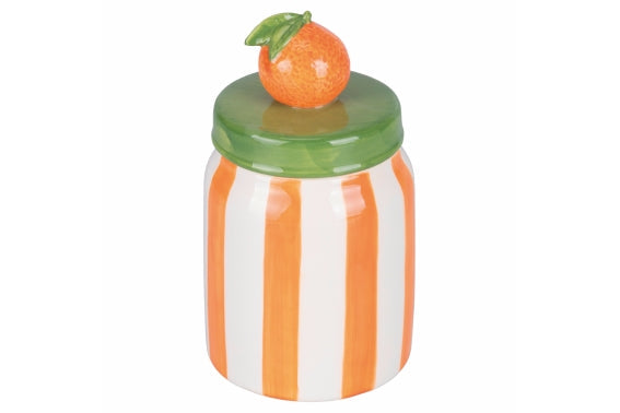 FRUIT LIFE TANGERINE JAR H.16,CM DIAM 9,5CM - 5921842