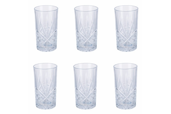 VINTAGE SET OF 6 COCKTAIL GLASSES 365ML A - 5923521