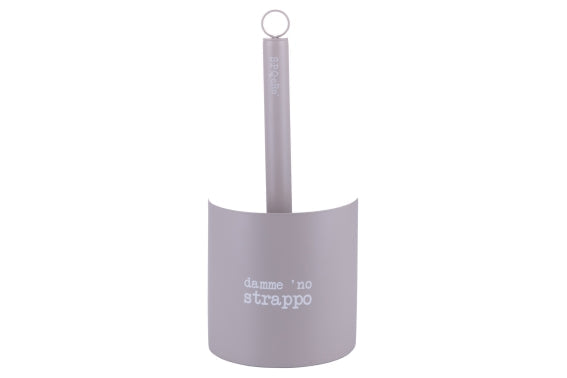 GRAY METAL ROLL HOLDER SPQERE - 5925093