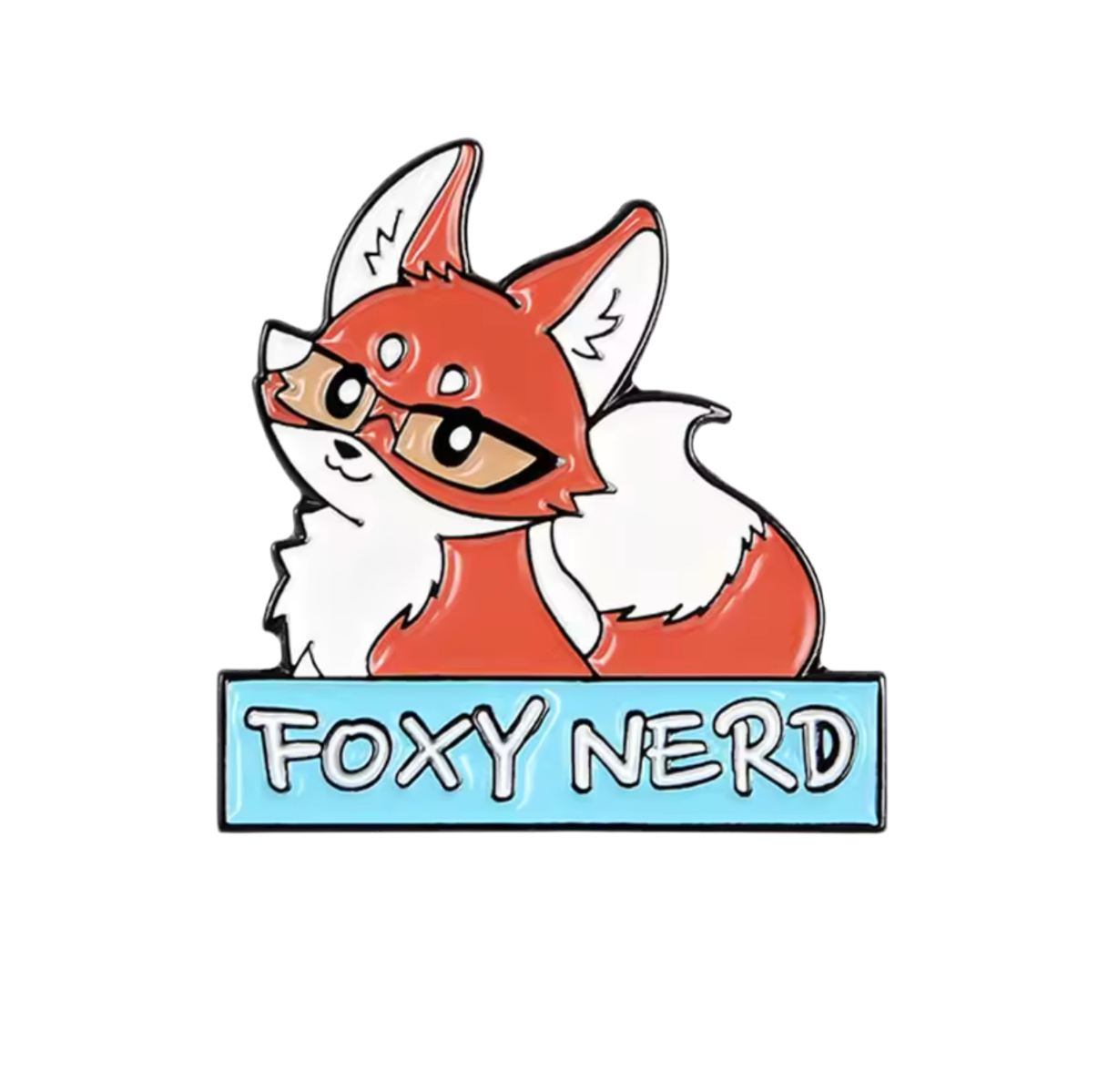 pins renard foxy nerd