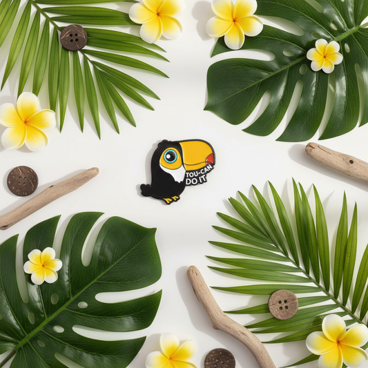 Pin’s Toucan "Tou-can do it"