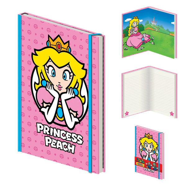 Super Mario Notitieboekje - Prinses Peach