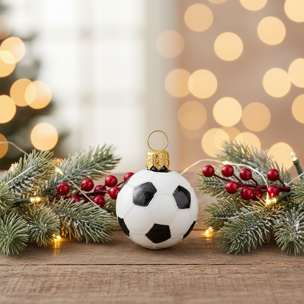 Kerstbal voetbal XS