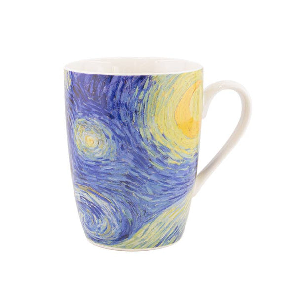 Mok met Vincent van Gogh-print - De Sterrennacht