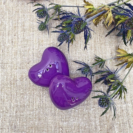 Sel et poivre Cœur violet