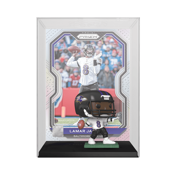 pop trading cards lamar jackson baltimore ravens 09