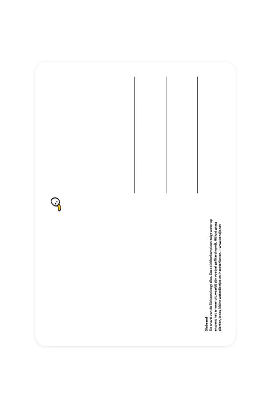 Postcard with Shoveler