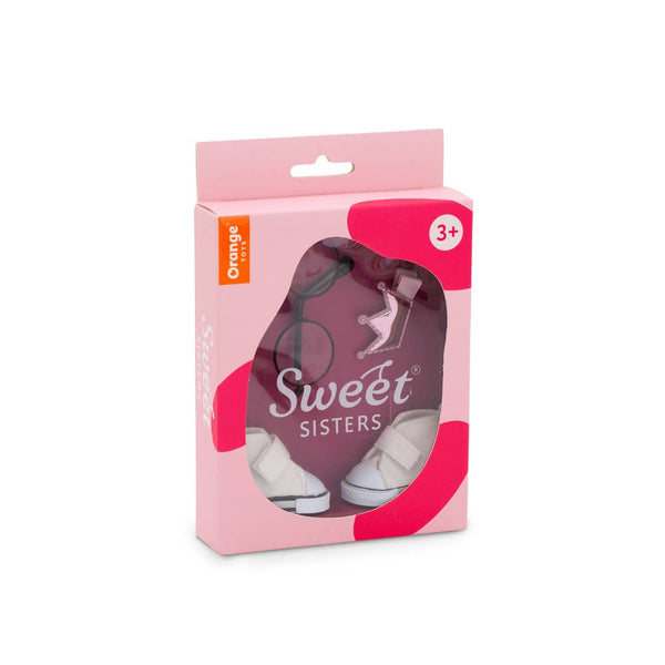 Schoen- en accessoire set, 20 cm