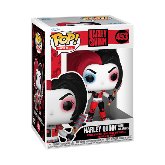 Pop! Harley Quinn with weapons