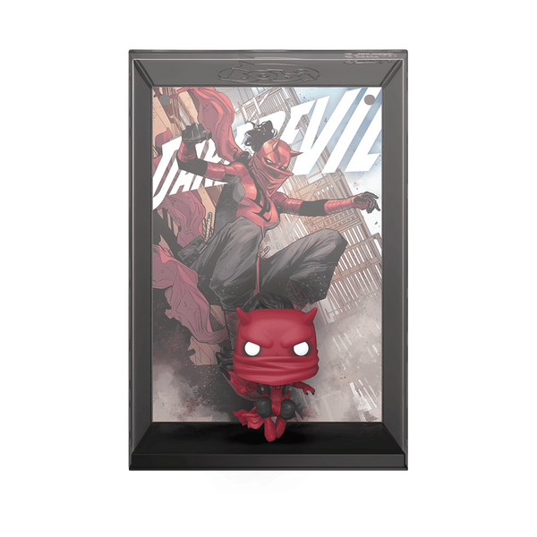 pop comic covers elektra as daredevil 14