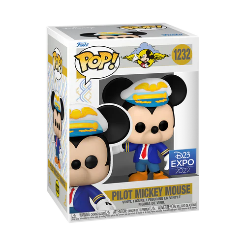 Funko Pop! Mickey Mouse Pilote de Ligne – Disney
