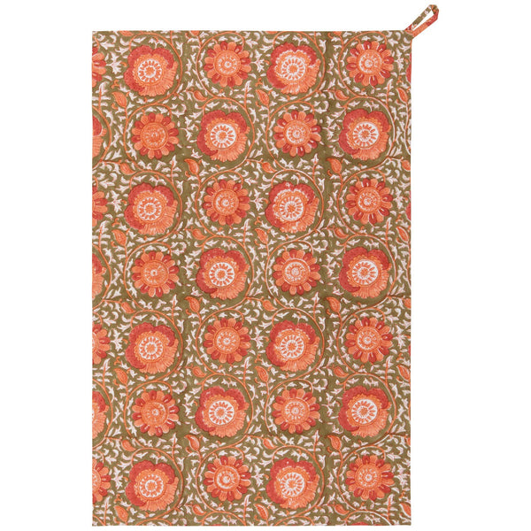 Torchon Zinnia Block