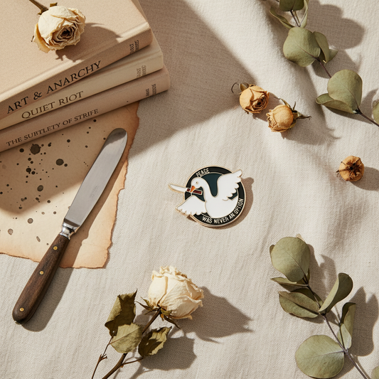 Pin's Canard Blanc Peace was never an option