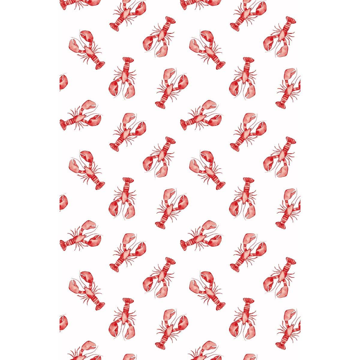 Torchon Homards Rouges