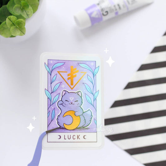 Lunar Lucky Cat Stickers