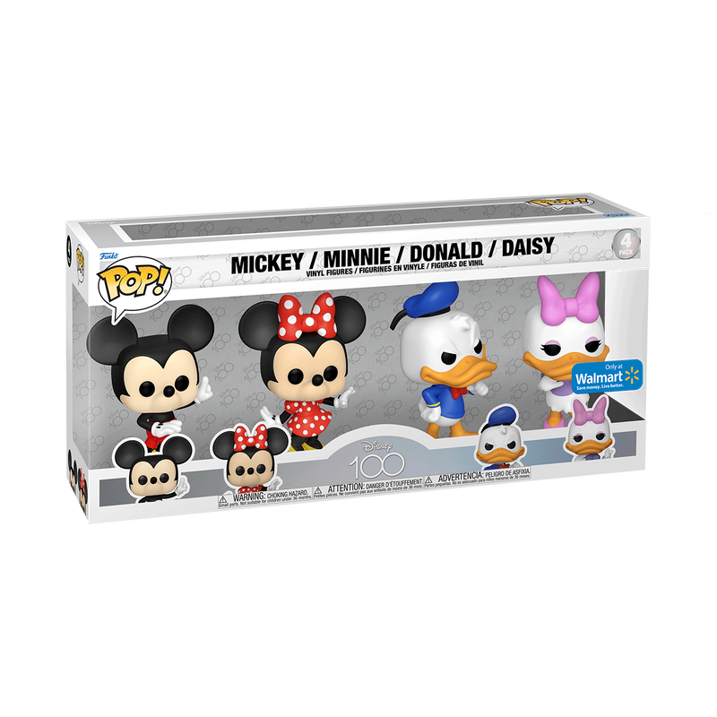 Pop! Disney Mickey & Friends 4-Pack