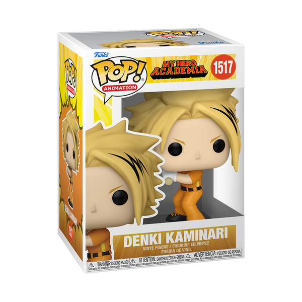 Funko Pop! Denki Kaminari (Hero League Baseball) – My Hero Academia