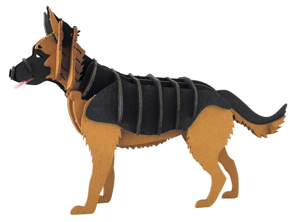 3D Paper Model - German Shepherd