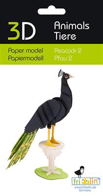 3D-papieren model - Pauw