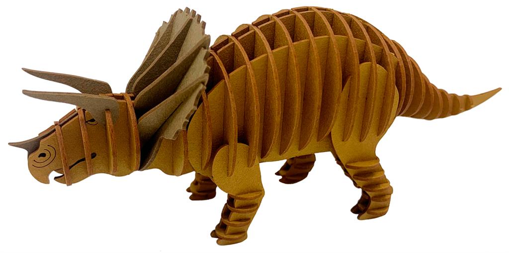 Modèle En Papier 3D - Tricératops
