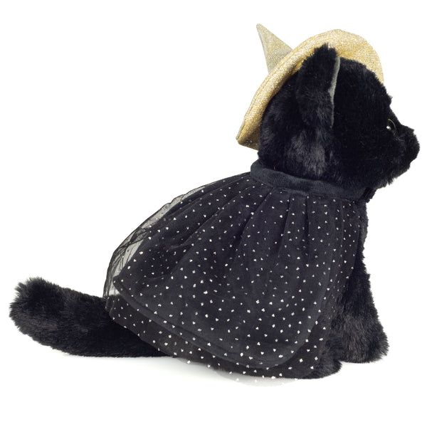 Halloween zwarte kat pluche