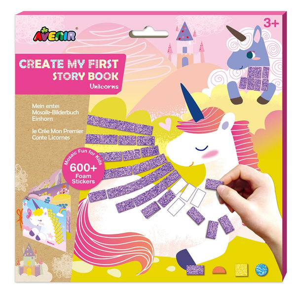 Junior Mosaic - I Create My First Story - Unicorns