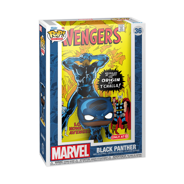 Funko Pop! Comic Covers Black Panther Avengers #87