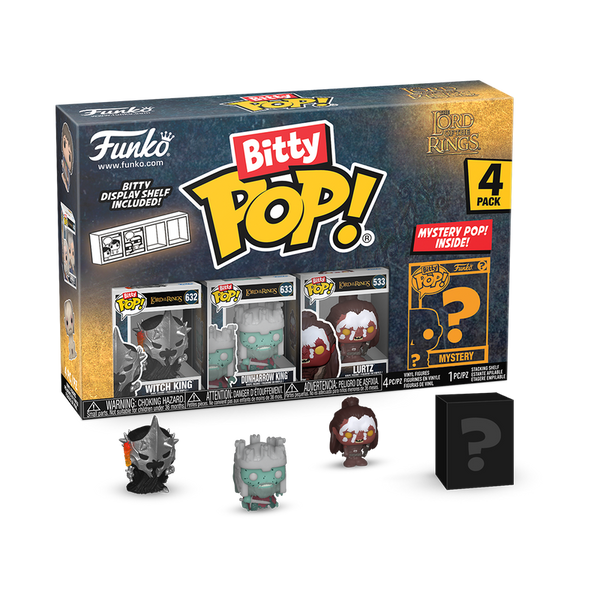 Funko Bitty Pop! Le Seigneur des Anneaux 4-Pack Series 4