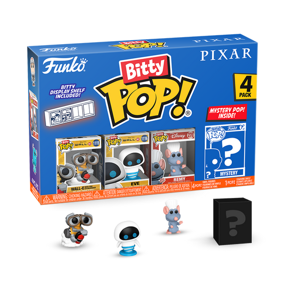 Funko Bitty Pop! Pixar 4-Pack Series 4