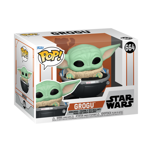 Funko Pop! Grogu dans Poussette Volante