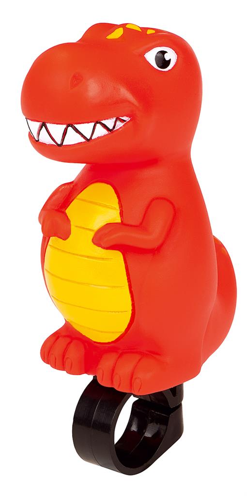 T-Rex voor op het stuur