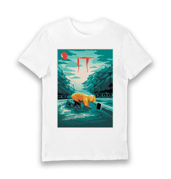 T-shirt adulte IT affiche Pennywise